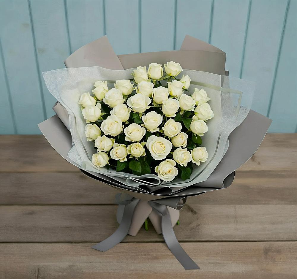 Букет Белоснежная нежность в Турочак