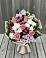 Букет цветов из: Альстромерии, Гвоздики, Розы и Хризантемы в Турочак