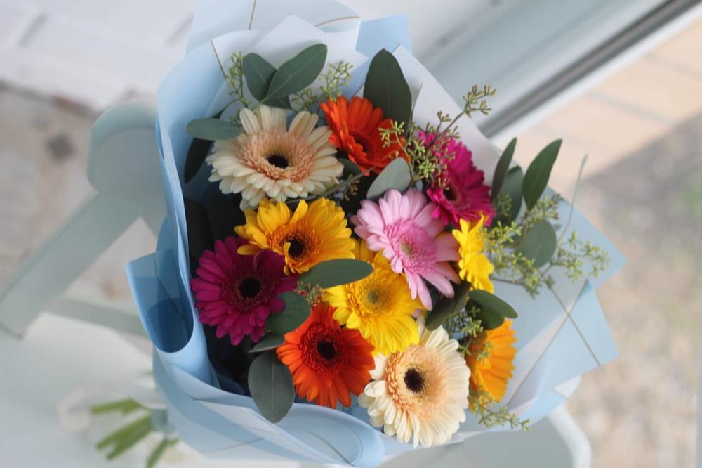 Букет цветов из: Герберы в Турочак