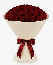 Букет 101 Бордовая роза Блэк Бакарра в Турочак