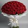 Букет 101 Красная роза Блэк Мэджик в Турочак