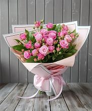 Букет Розовый кустик в Турочак