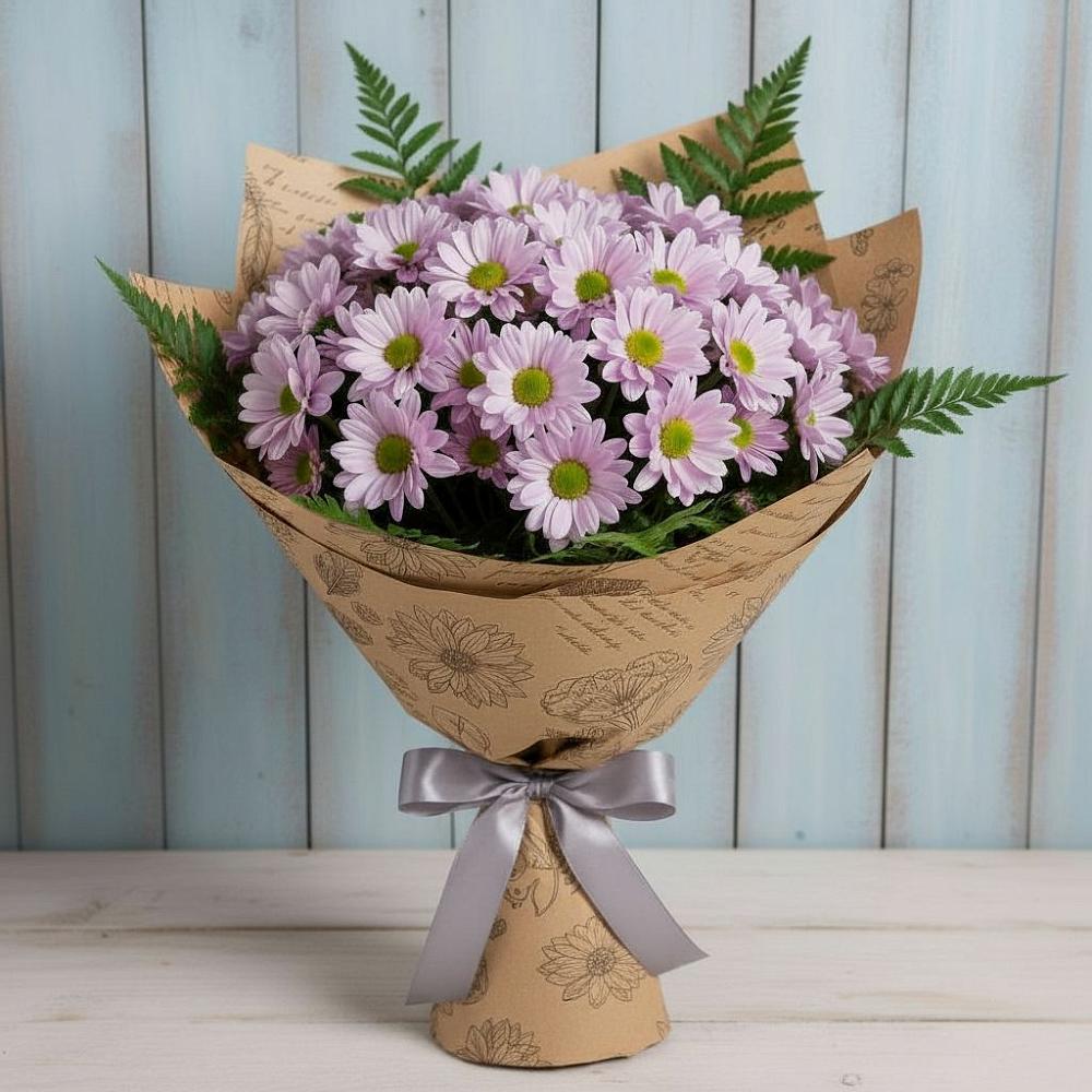 Букет цветов из: Хризантемы в Турочак