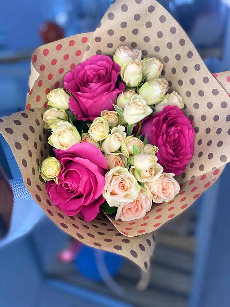 Букет цветов из: Розы в Турочак