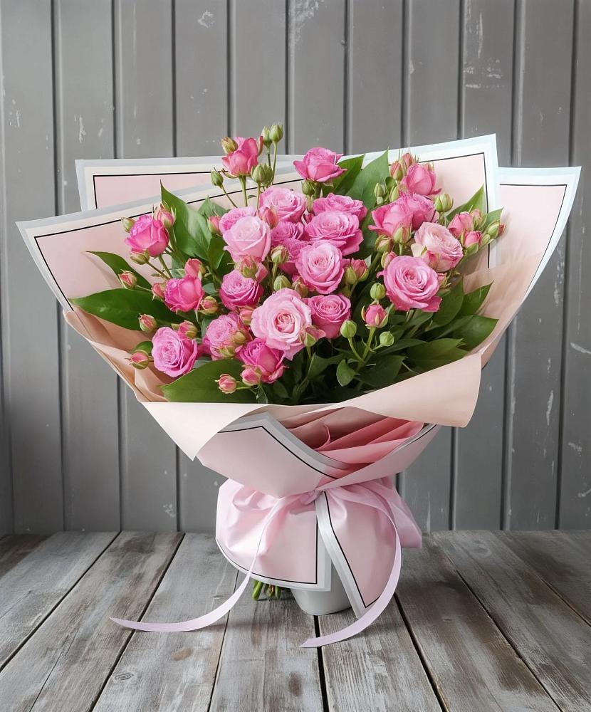 Букет Розовый кустик в Турочак