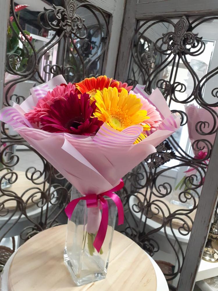 Букет цветов из: Герберы в Турочак