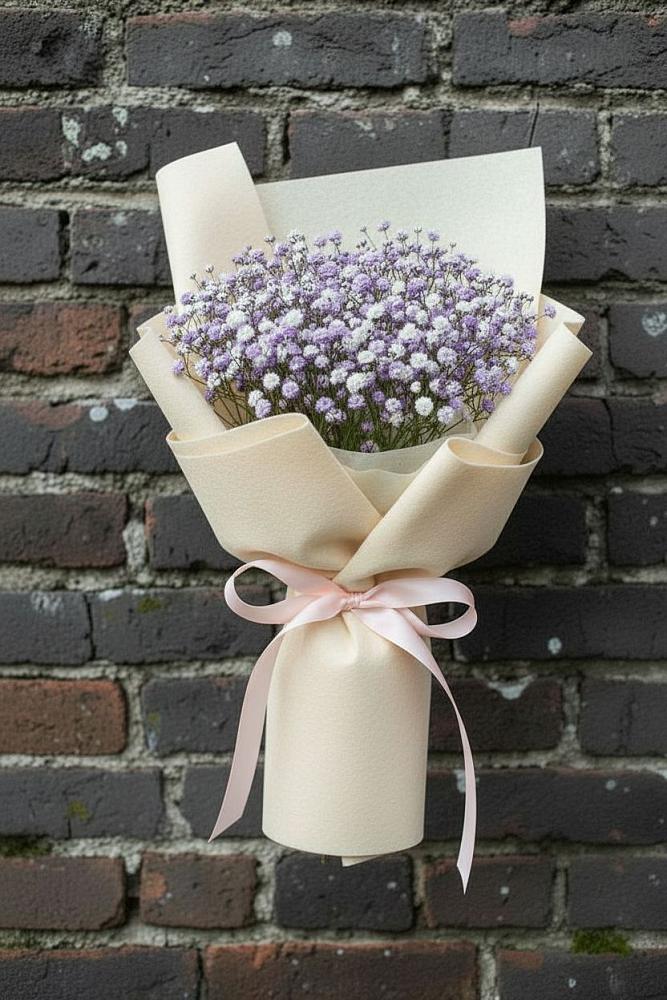 Букет цветов из: Гипсофила в Турочак