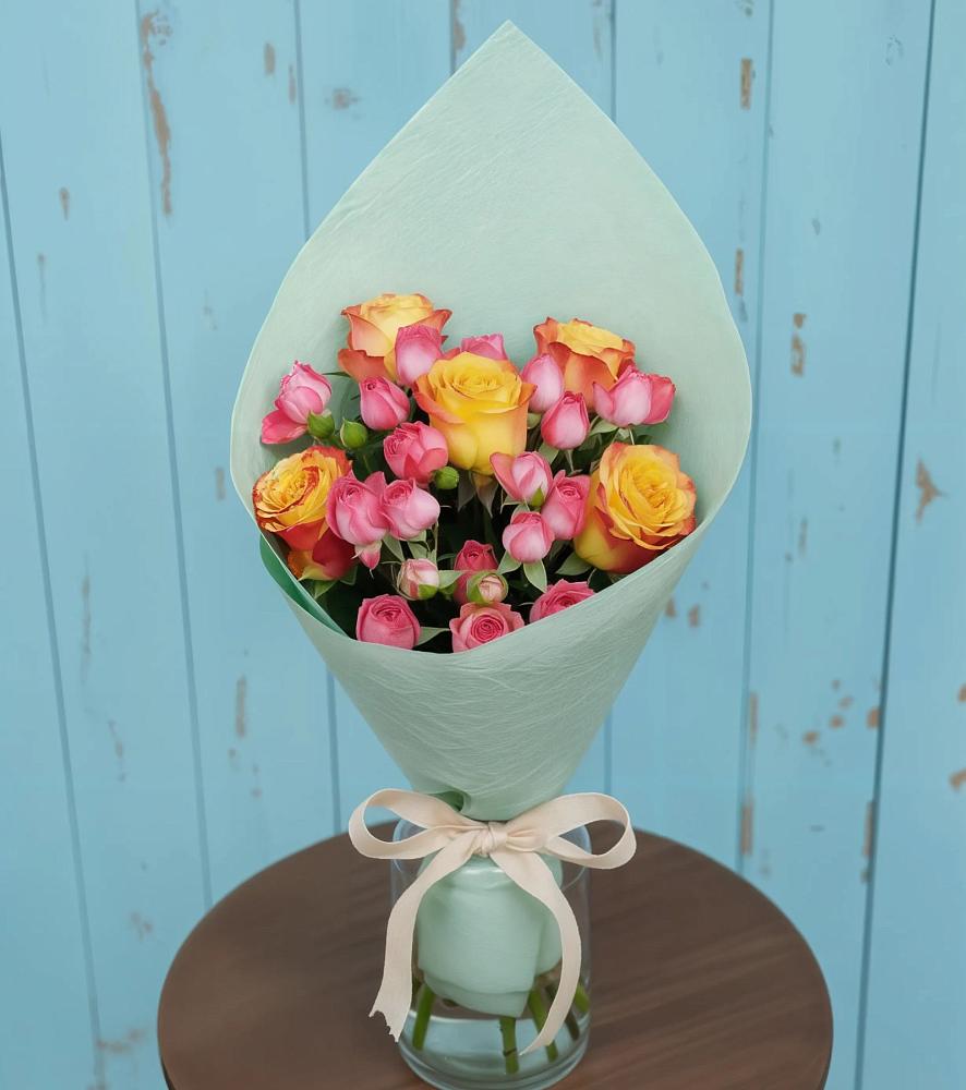 Букет цветов из: Розы в Турочак