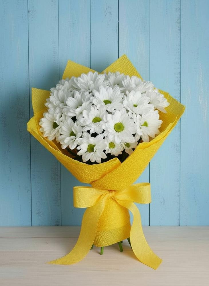 Букет цветов из: Хризантемы в Турочак