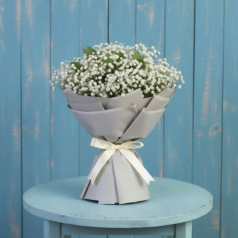 Букет цветов из: Гипсофила в Турочак