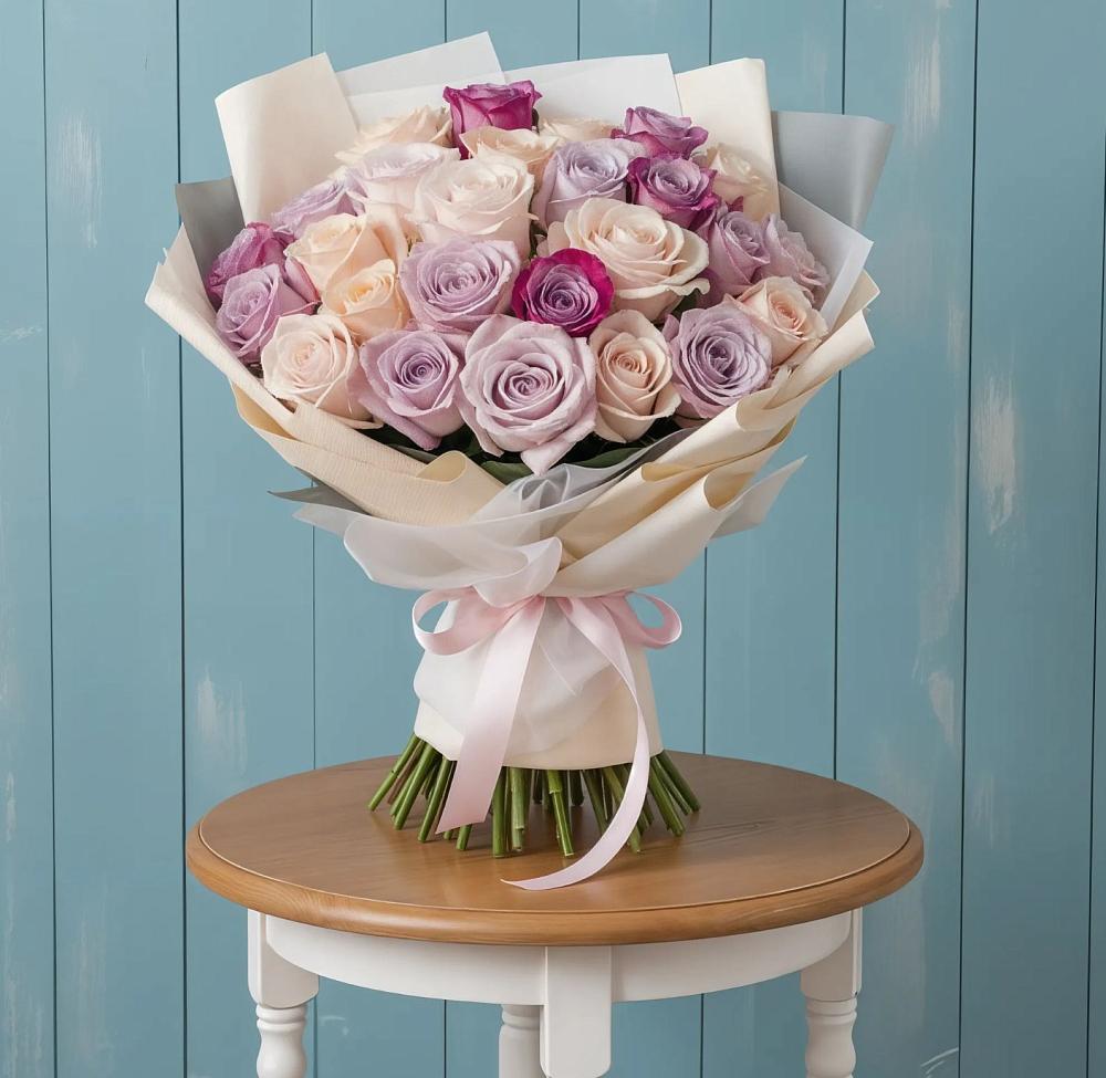 Букет цветов из: Розы в Турочак