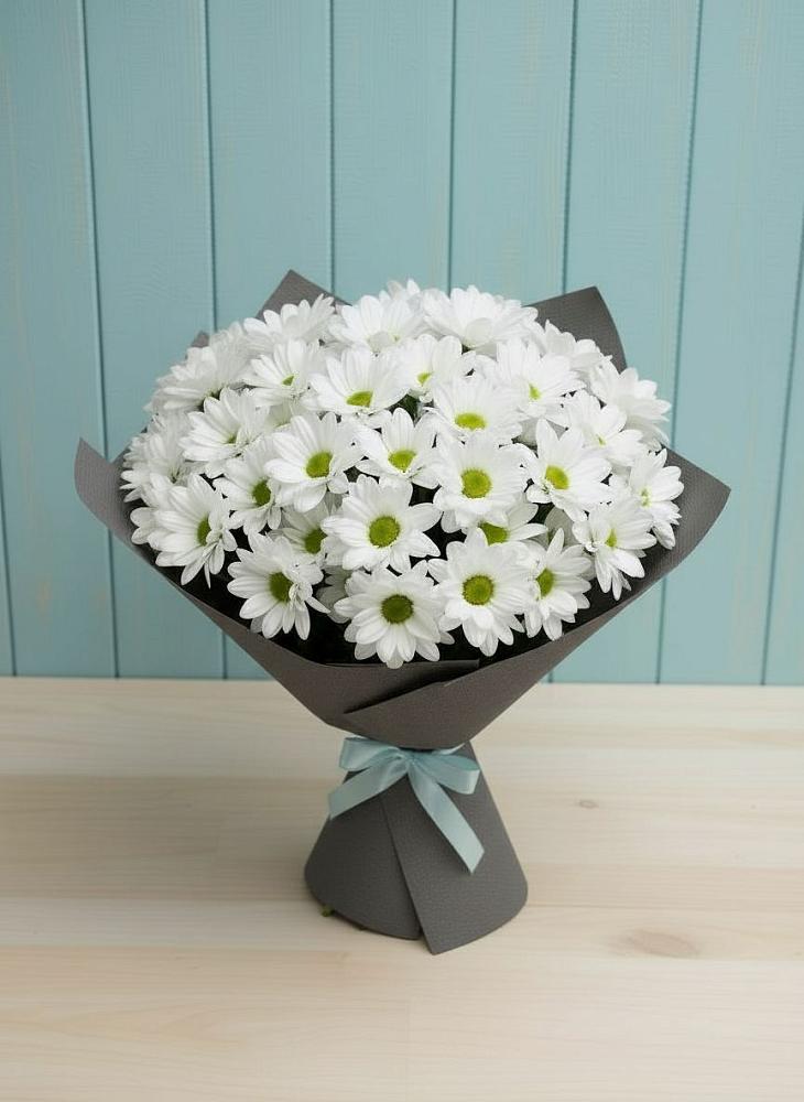 Букет цветов из: Хризантемы в Турочак