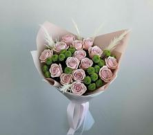 Букет цветов из:  Розы и Хризантемы в Турочак