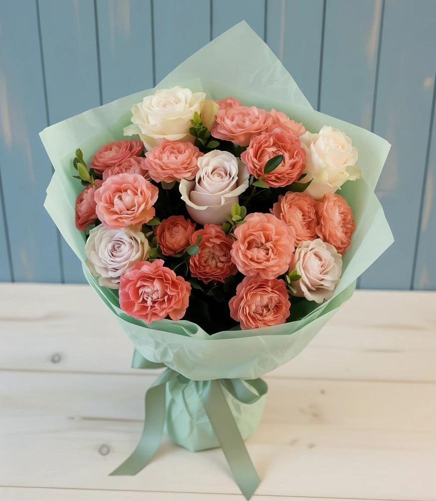 Букет цветов из: Розы в Турочак