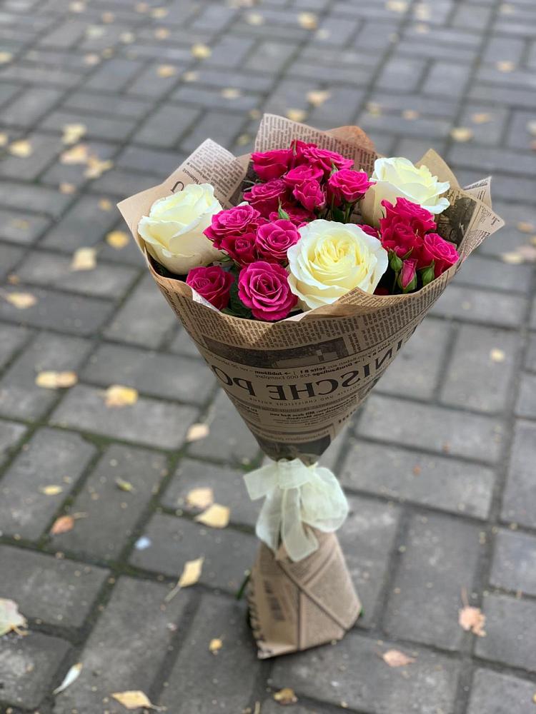 Букет цветов из: Розы в Турочак